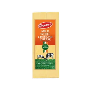Phô mai cheddar Avonmore Professional Trắng Khối 32% Chất Béo 2.5Kg