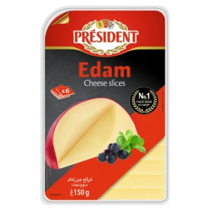 Phô mai lát Edam Président 150g
